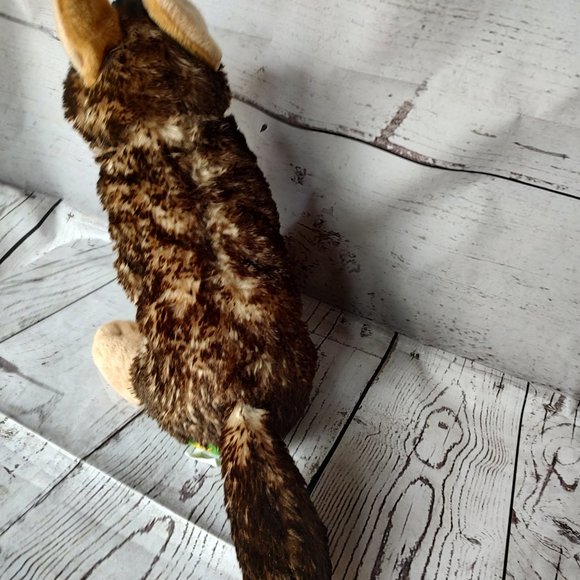 Wild Republic realistic brown Coyote Dog Wolf 12" Plush Stuffed Animal - Picture 4 of 8